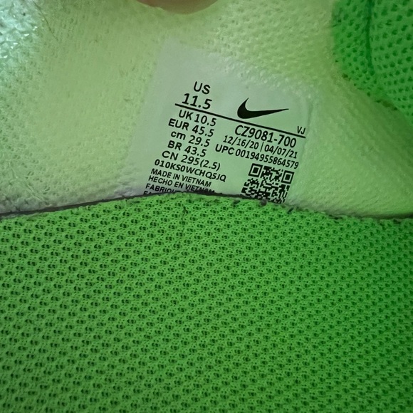 Nike React Live Premium - ‘Barely Volt Hyper Royal’ - Picture 6 of 6